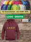 Preview: 10 Stück Sweatshirt Bedruckt